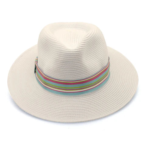 Peregian Golf Fedora - Ivory