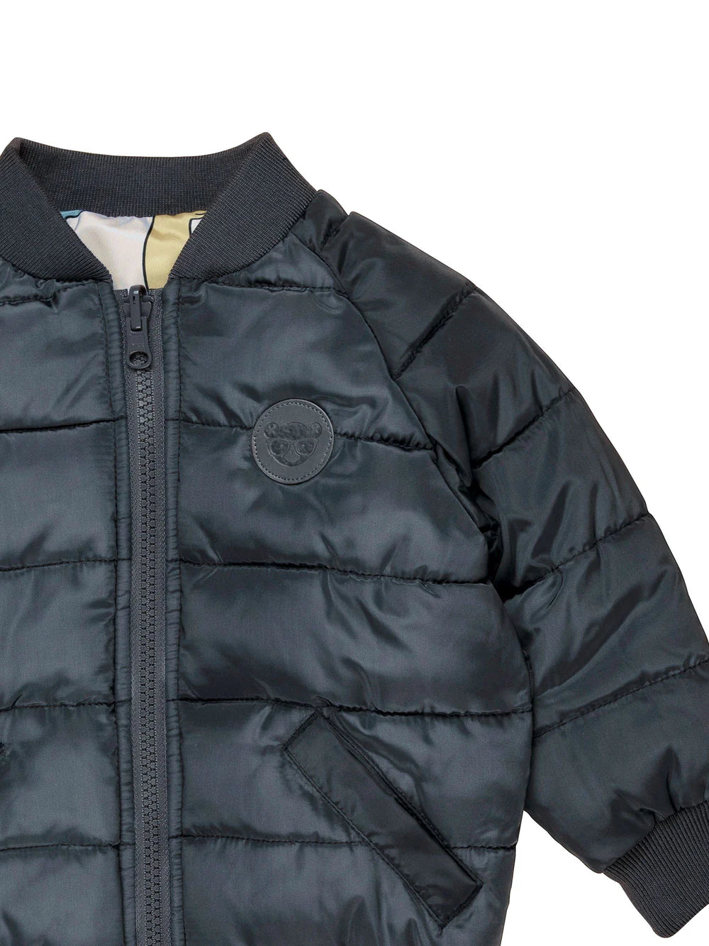 Huxbaby B-Ball Dino Reversible Bomber