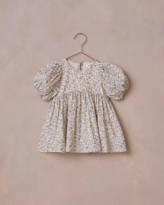 Noralee Luna Dress I Blue Garden