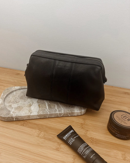 Louenhide Albie Toiletry Bag - Saddle Black