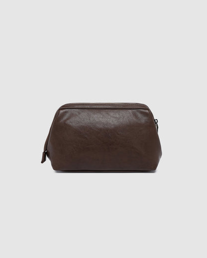Louenhide Albie Toiletry Bag - Saddle Chocolate
