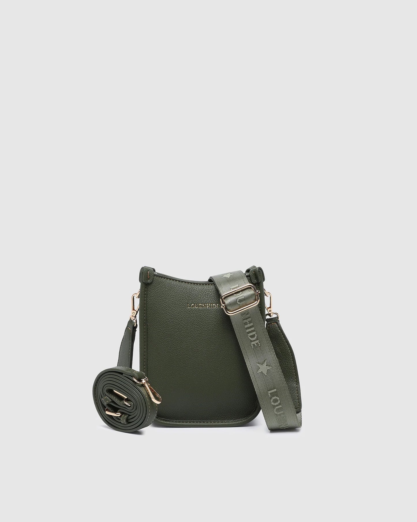 Louenhide Parker Phone Crossbody Bag - Olive