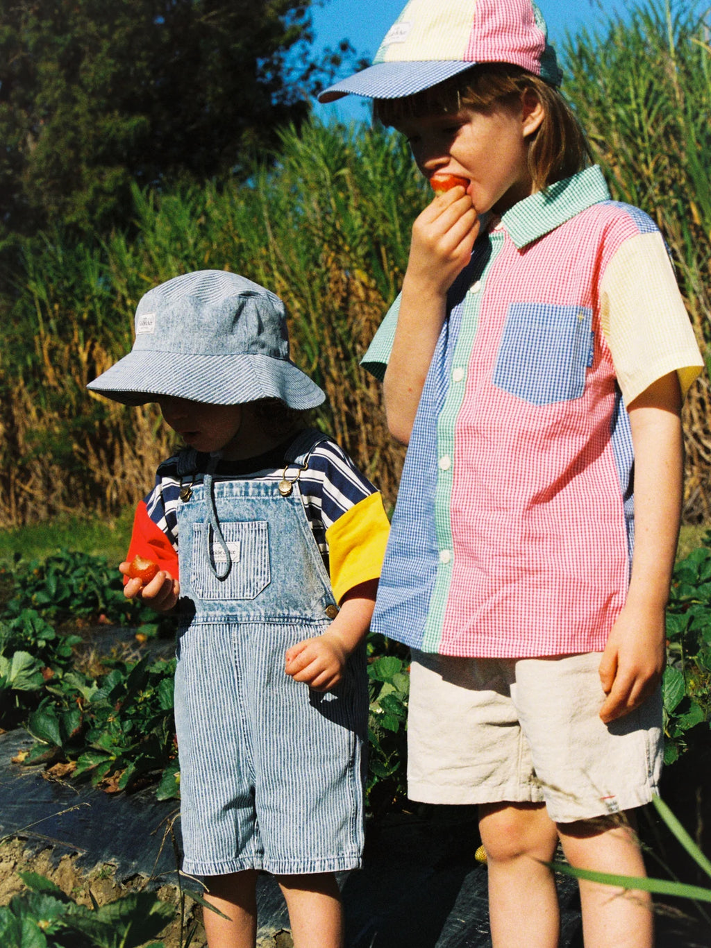 Goldie + Ace Classic Cotton Linen Shorts
