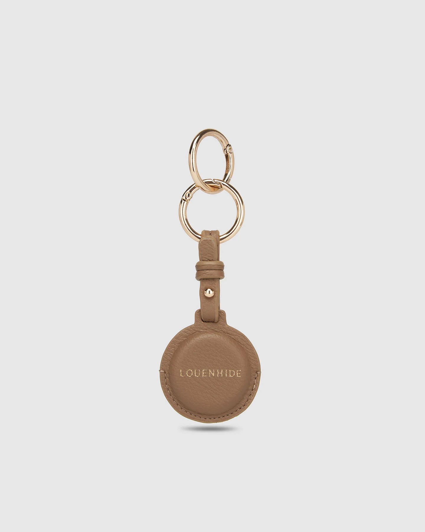 Louenhide Opal Airtag Case - Mocha