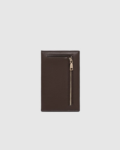 Louenhide Venice Passport Holder - Chocolate
