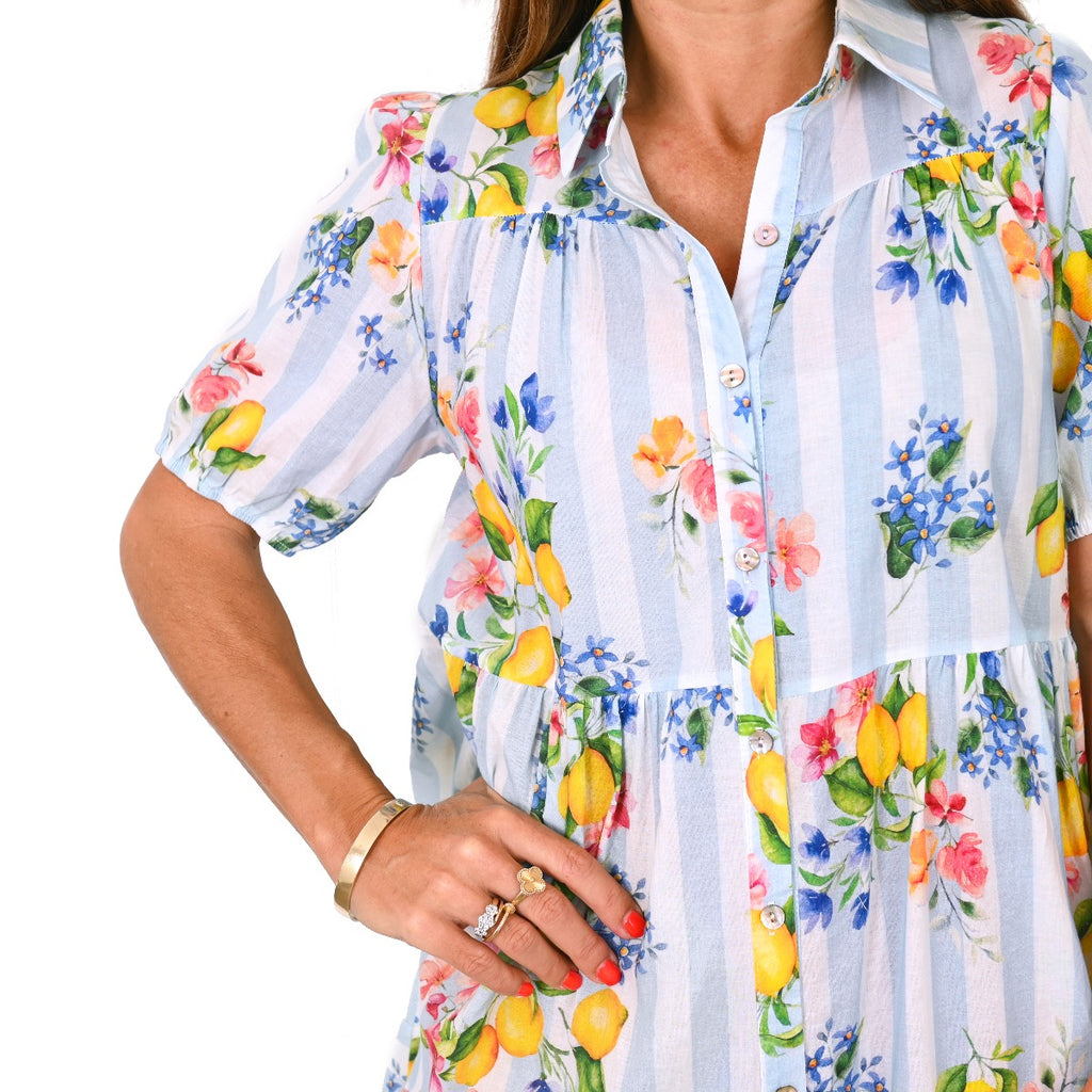 Ellie Dress - Limoncello Spritz