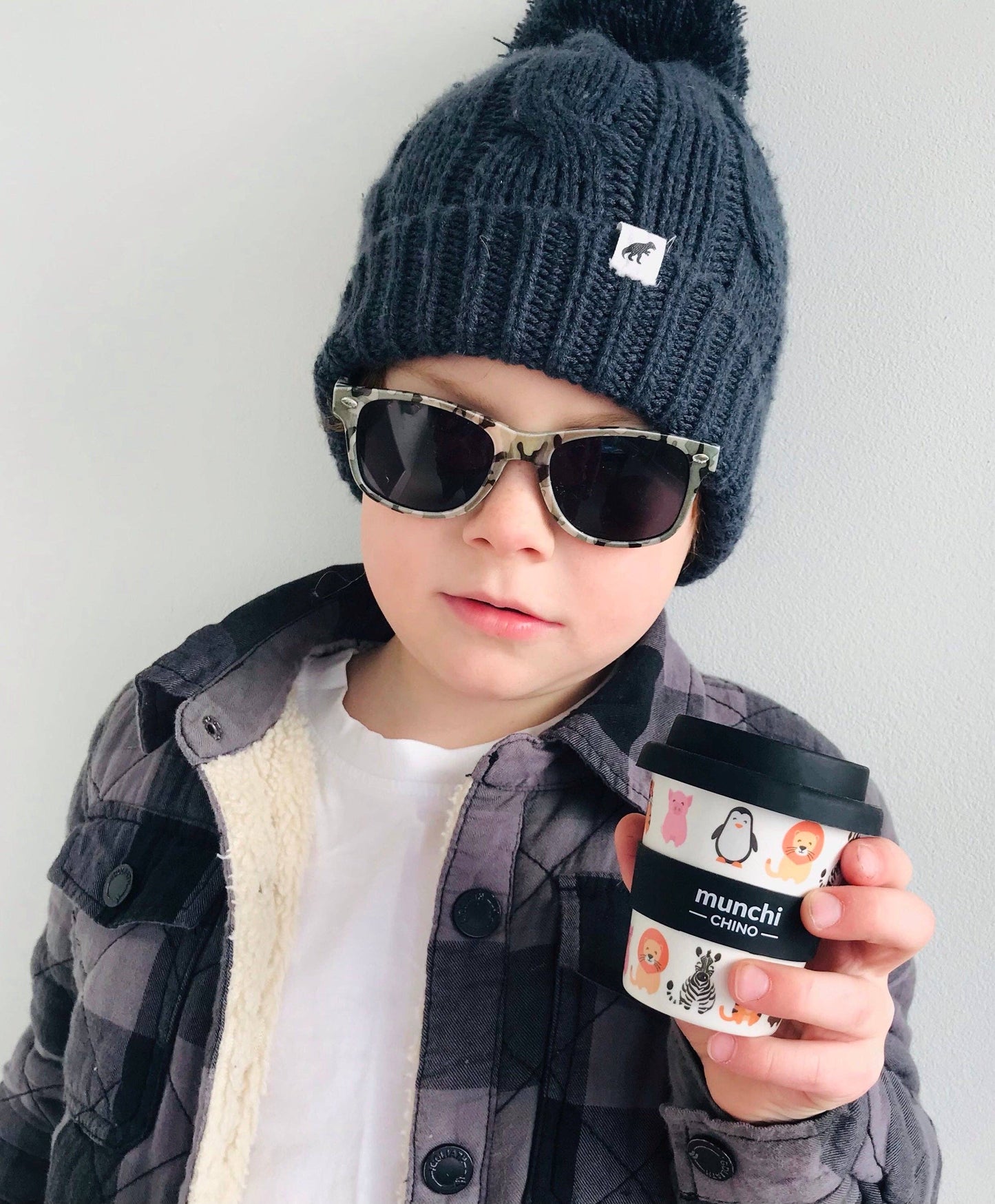 Zoo Babychino Cup - Straw Included