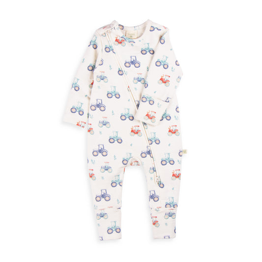 Harvest Time Long Sleeve Zipsuit
