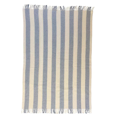 Gotland Stripe Wool Blanket