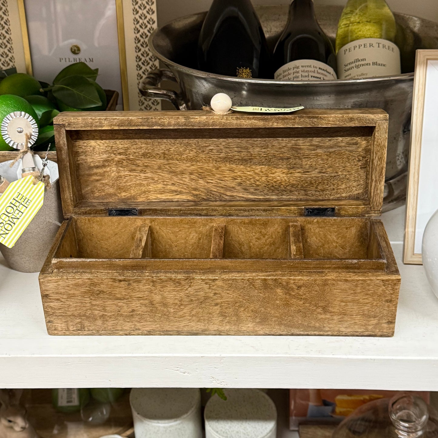 Wooden Tea Box
