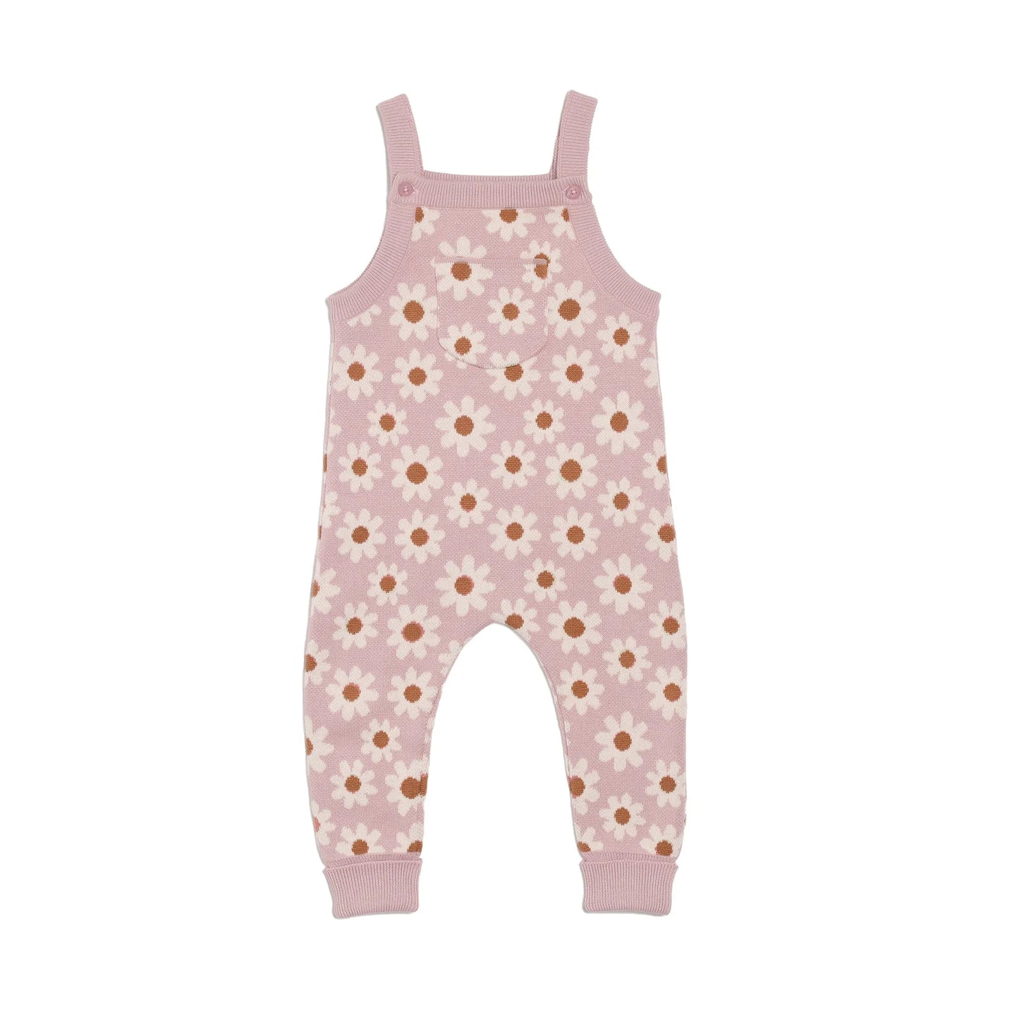 Kyndbaby Jacquard Knit Overall - Paper Daisy