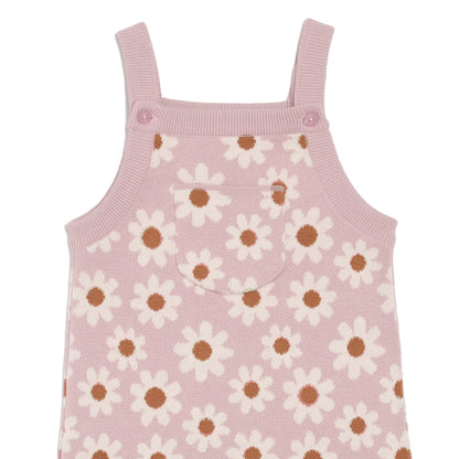 Kyndbaby Jacquard Knit Overall - Paper Daisy