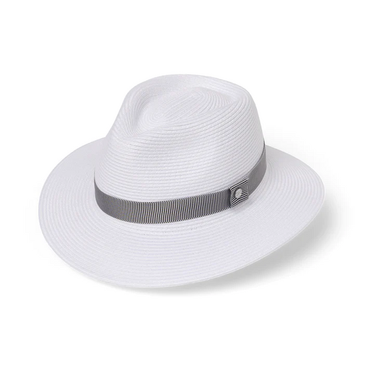 Sawgrass Golf Fedora - White/Navy