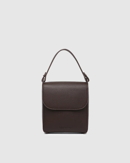 Louenhide Bessie Crossbody Phone Bag - Chocolate