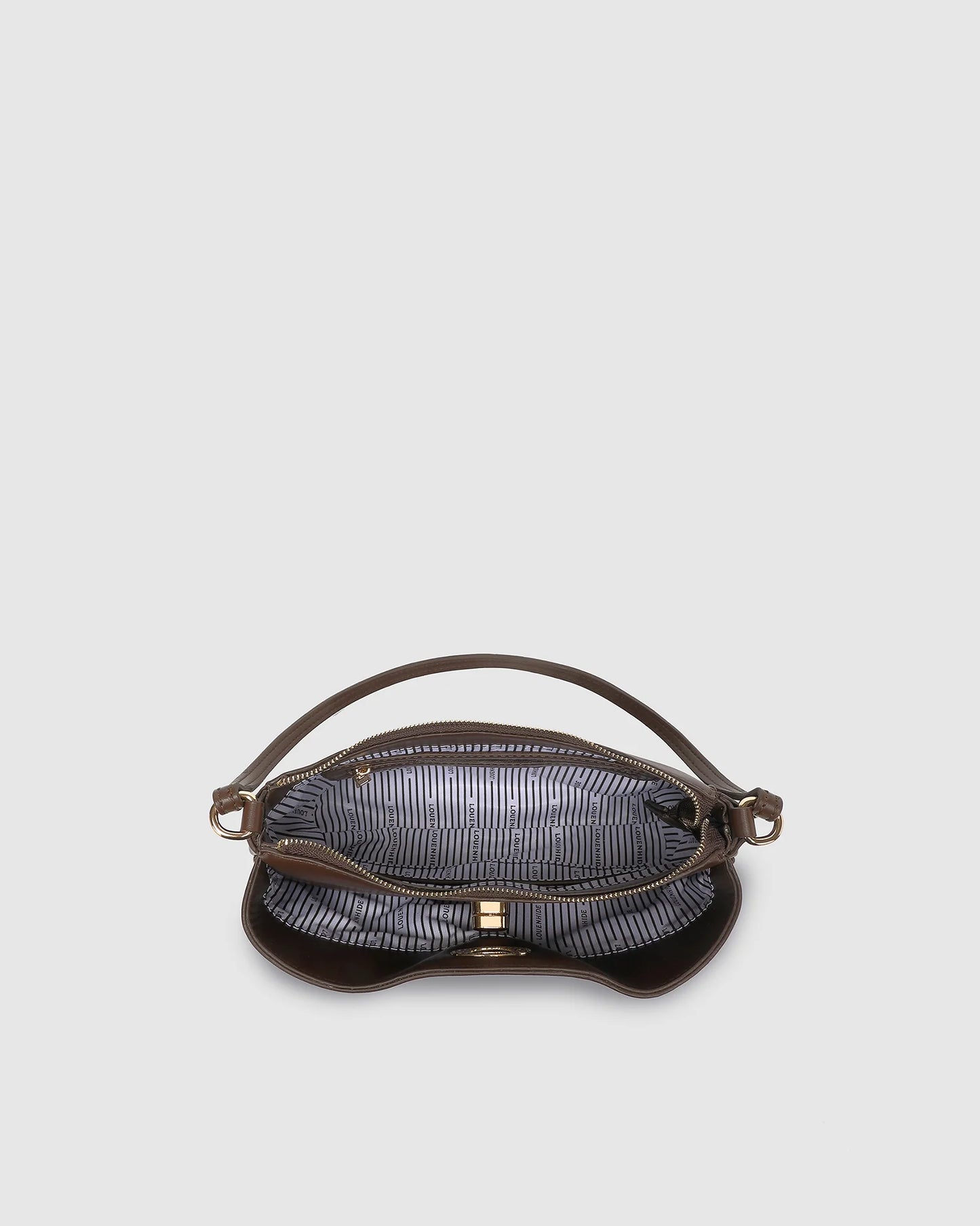 Louenhide Greta Shoulder Bag - Chocolate