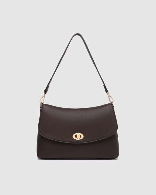 Louenhide Nisha Shoulder Bag - Chocolate