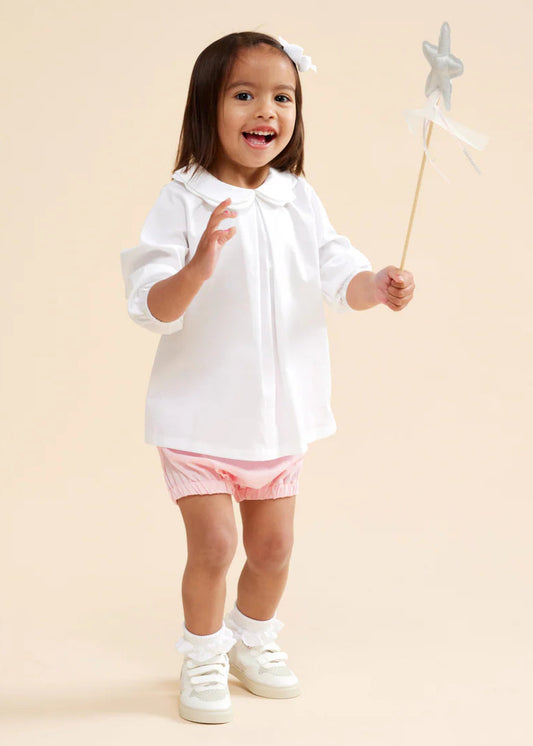 Prudie & Primmie Bubble Shortie - Almond Blossom