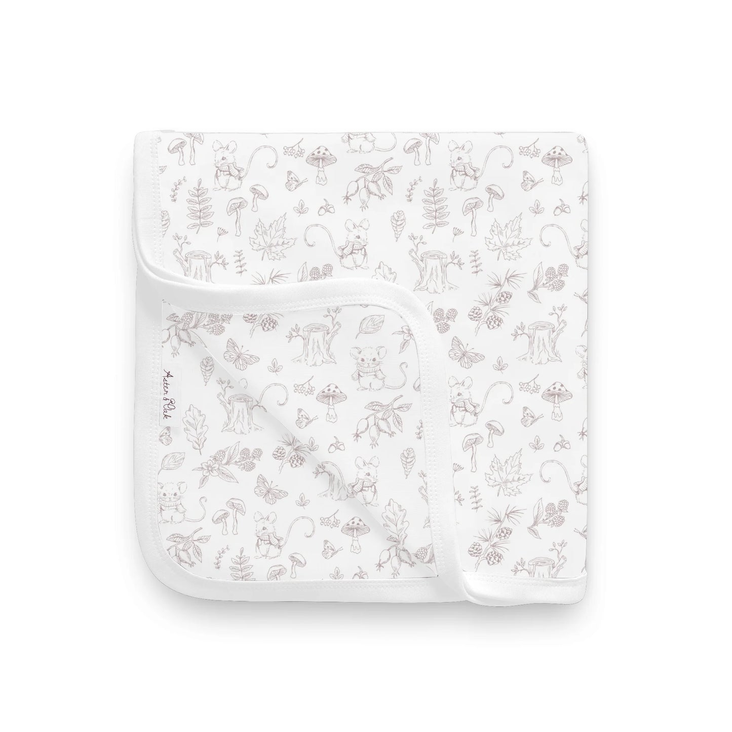 Aster & Oak Woodland Mouse Baby Wrap