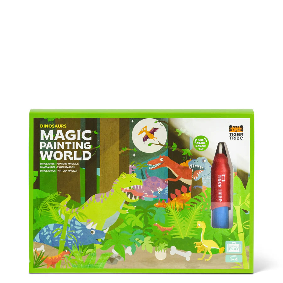 Tiger Tribe Magic Painting World - Dinosaurs