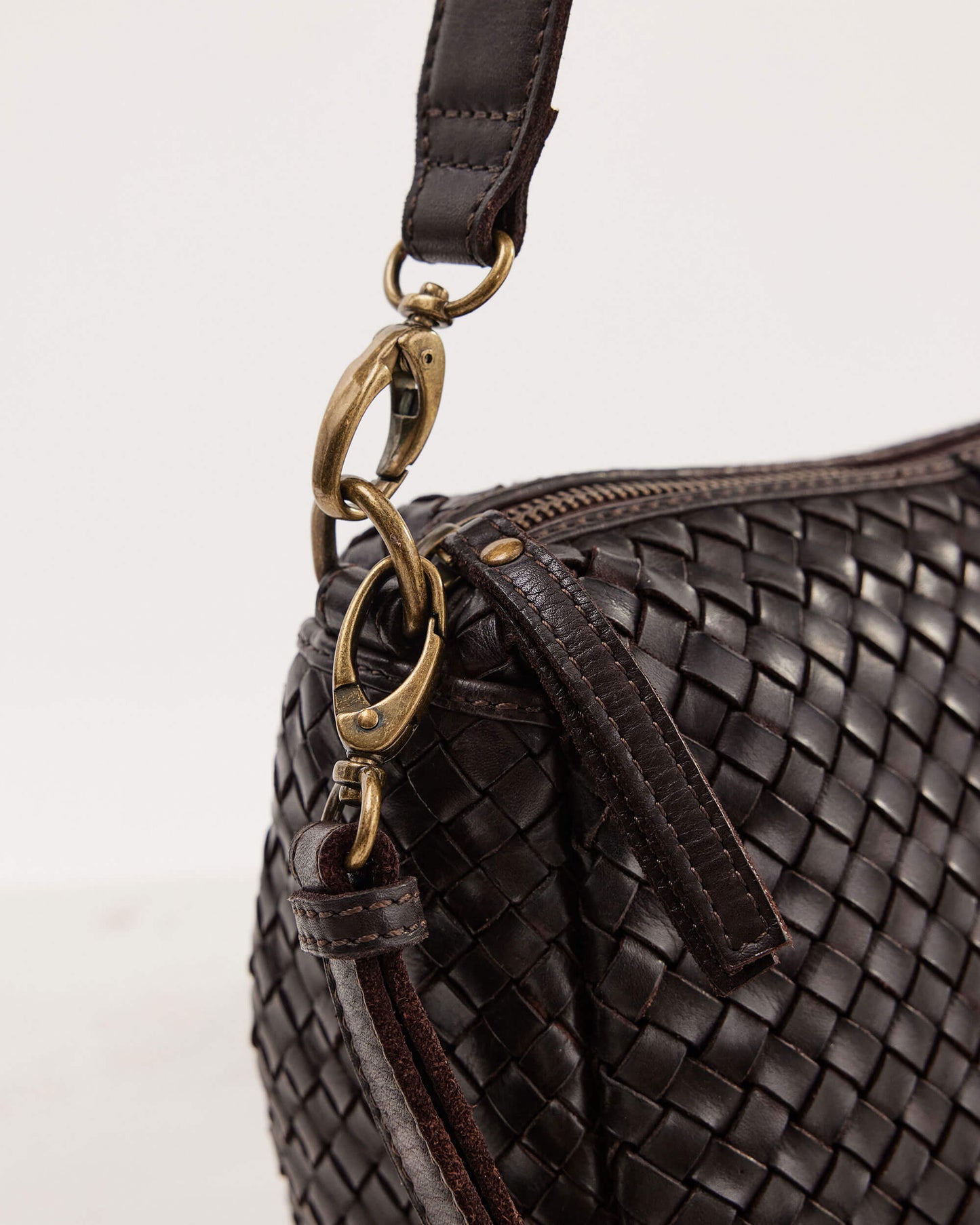 Juju & Co. Basque Midi Bag - Chocolate