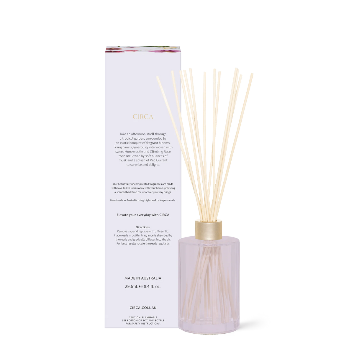 Circa Honeysuckle & Frangipani Fragrance Diffuser | 250mL