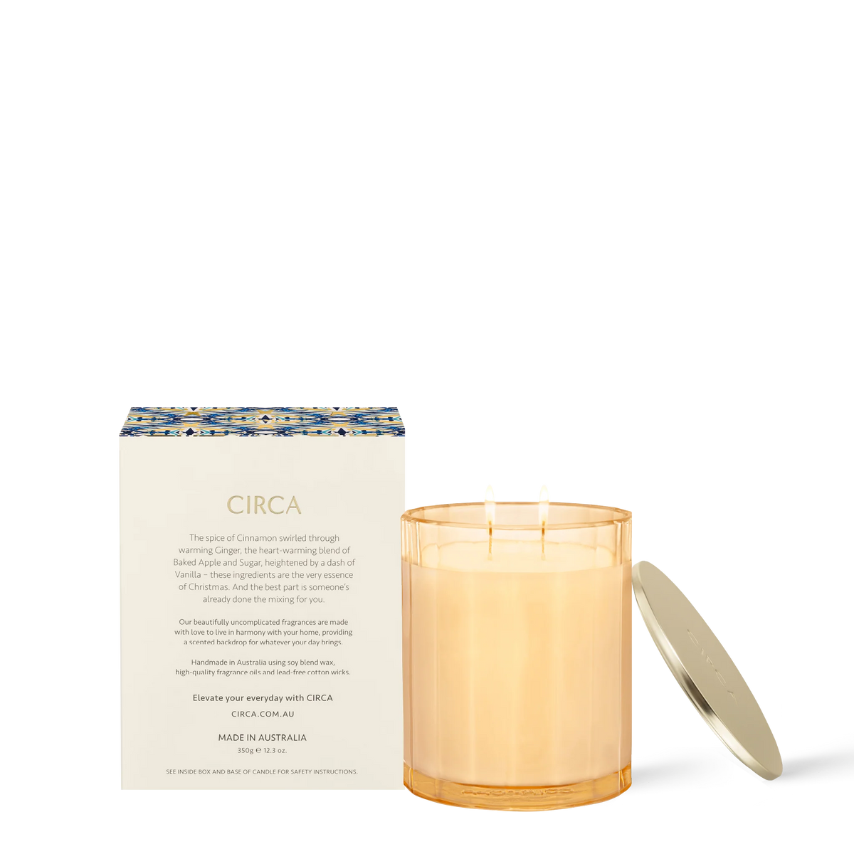 Circa Home Gingerbread Cookies Soy Candle 350g