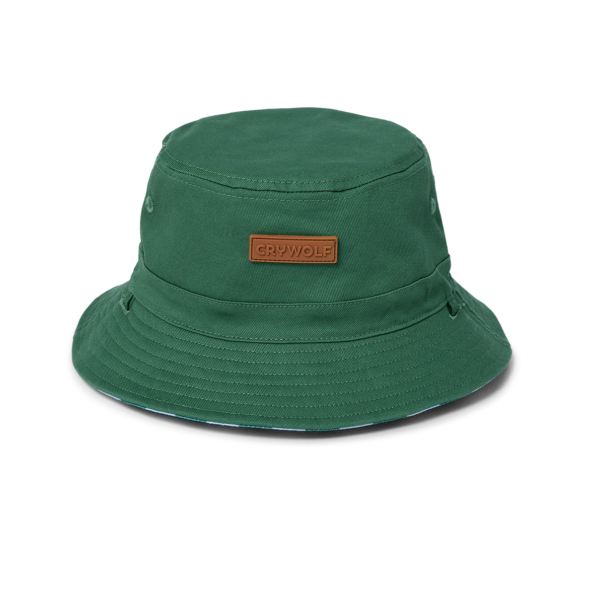 Crywolf Reversible Bucket Hat Deck Stripe - side one