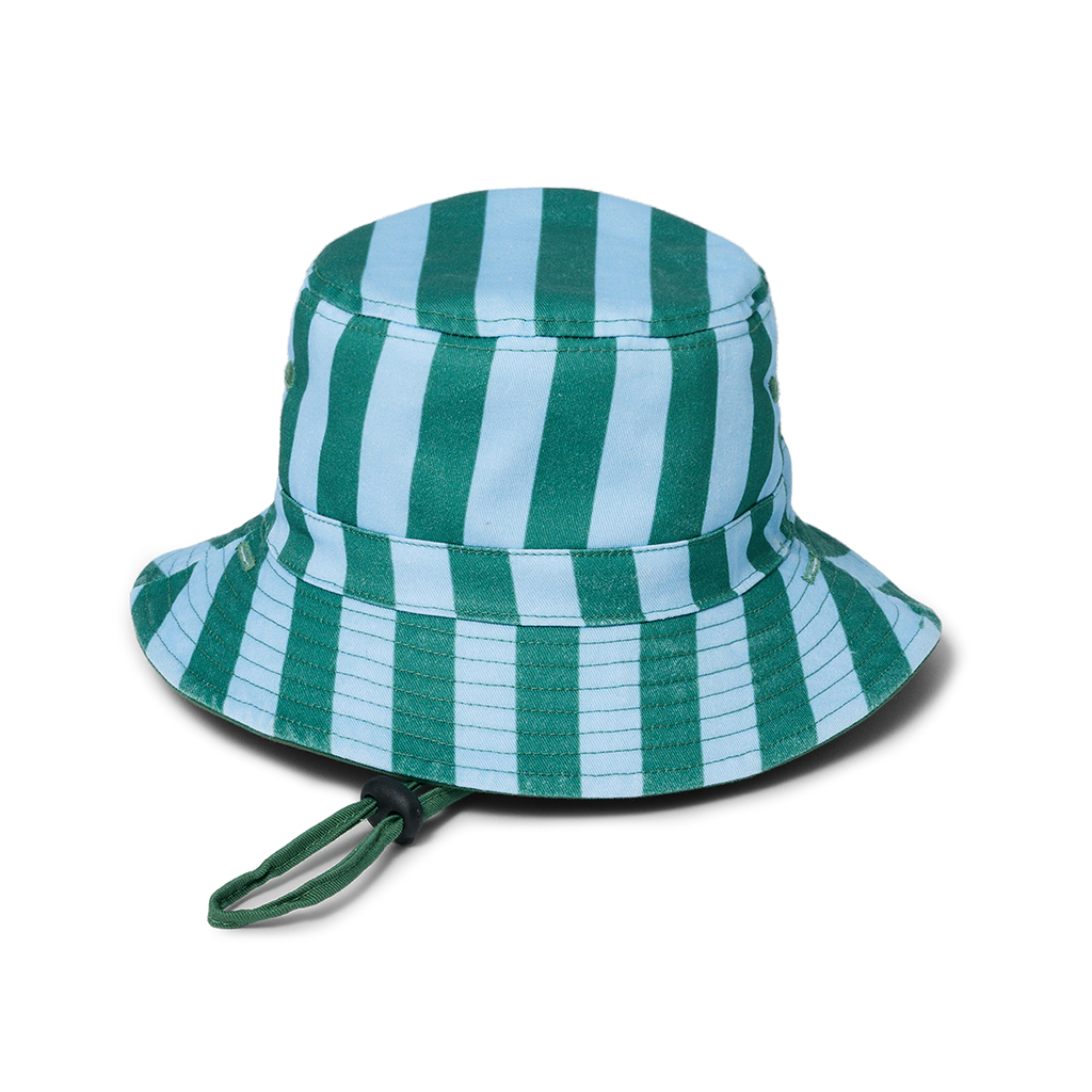 Crywolf Reversible Bucket Hat Deck Stripe - side two