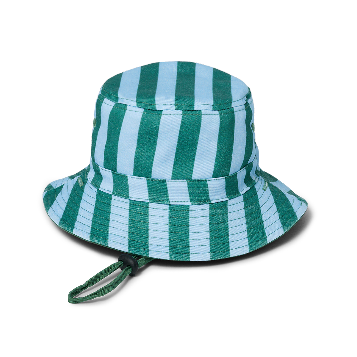Crywolf Reversible Bucket Hat Deck Stripe - side two