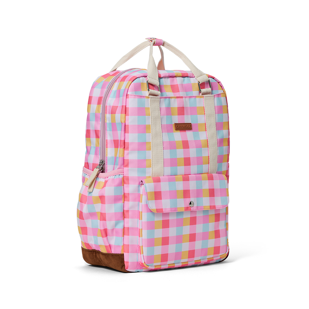 Crywolf Knapsack Pop Gingham - side