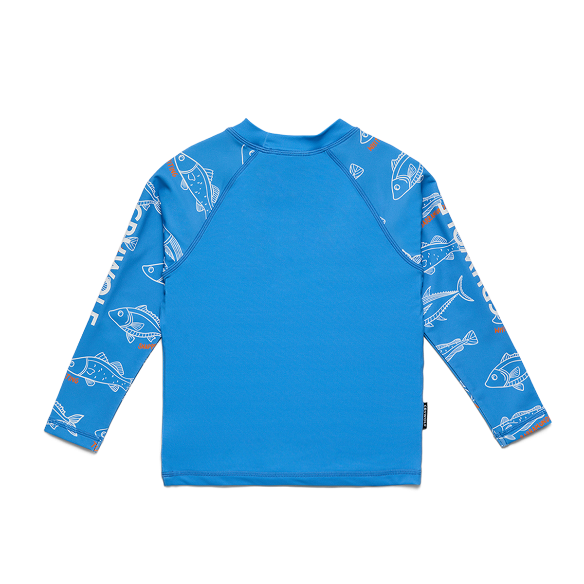 Crywolf Long Sleeve Rash Vest Saltwater - back