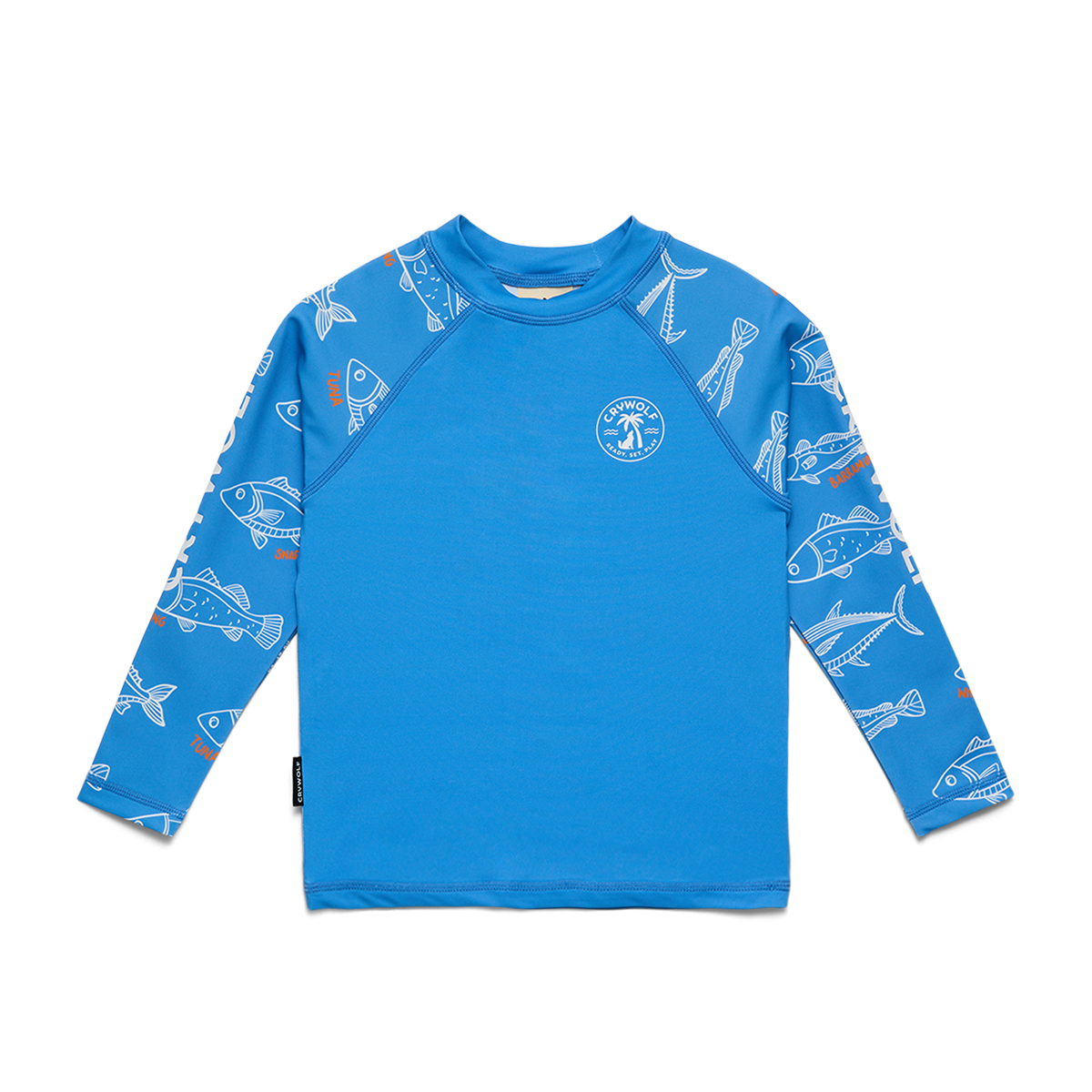 Crywolf Long Sleeve Rash Vest Saltwater - front