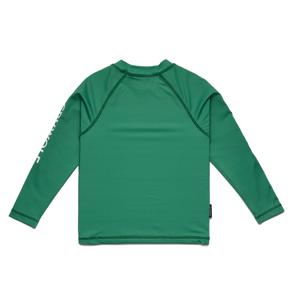 Crywolf Long Sleeve Rash Vest Sea Green - back