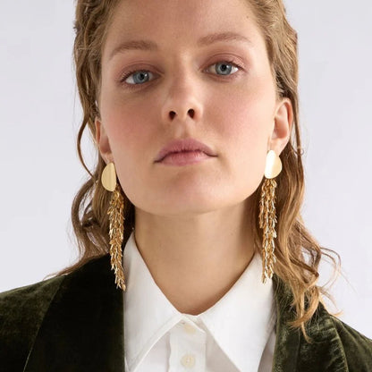 ELK Taalmo Drop Earrings - Gold