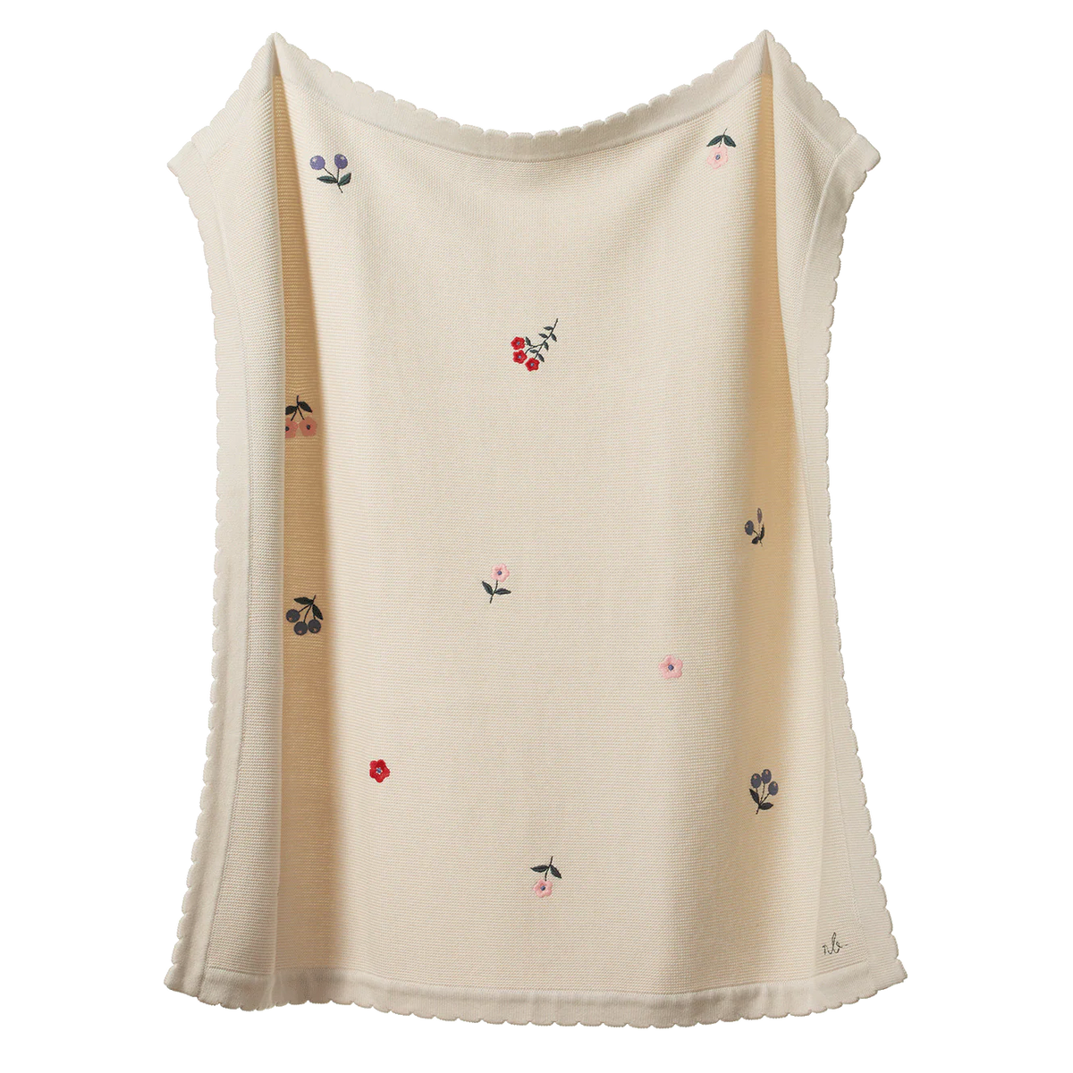 Nature Baby Fern Baby Blanket - Berry Garden