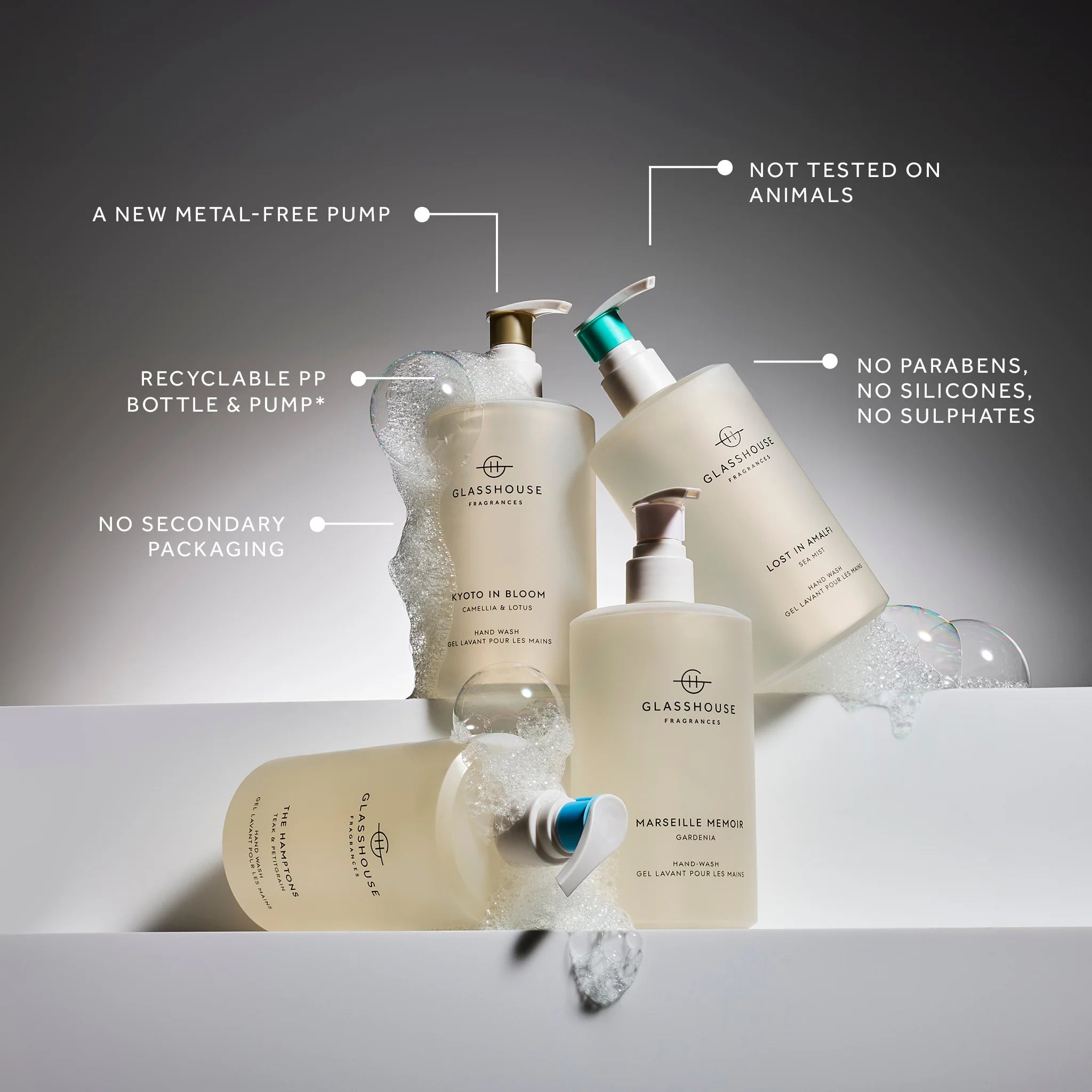 Glasshouse Marseille Memoir | 450mL Hand Wash