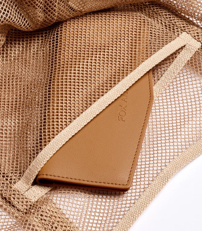Fox & Leo Get Up and Go Bag - Tan