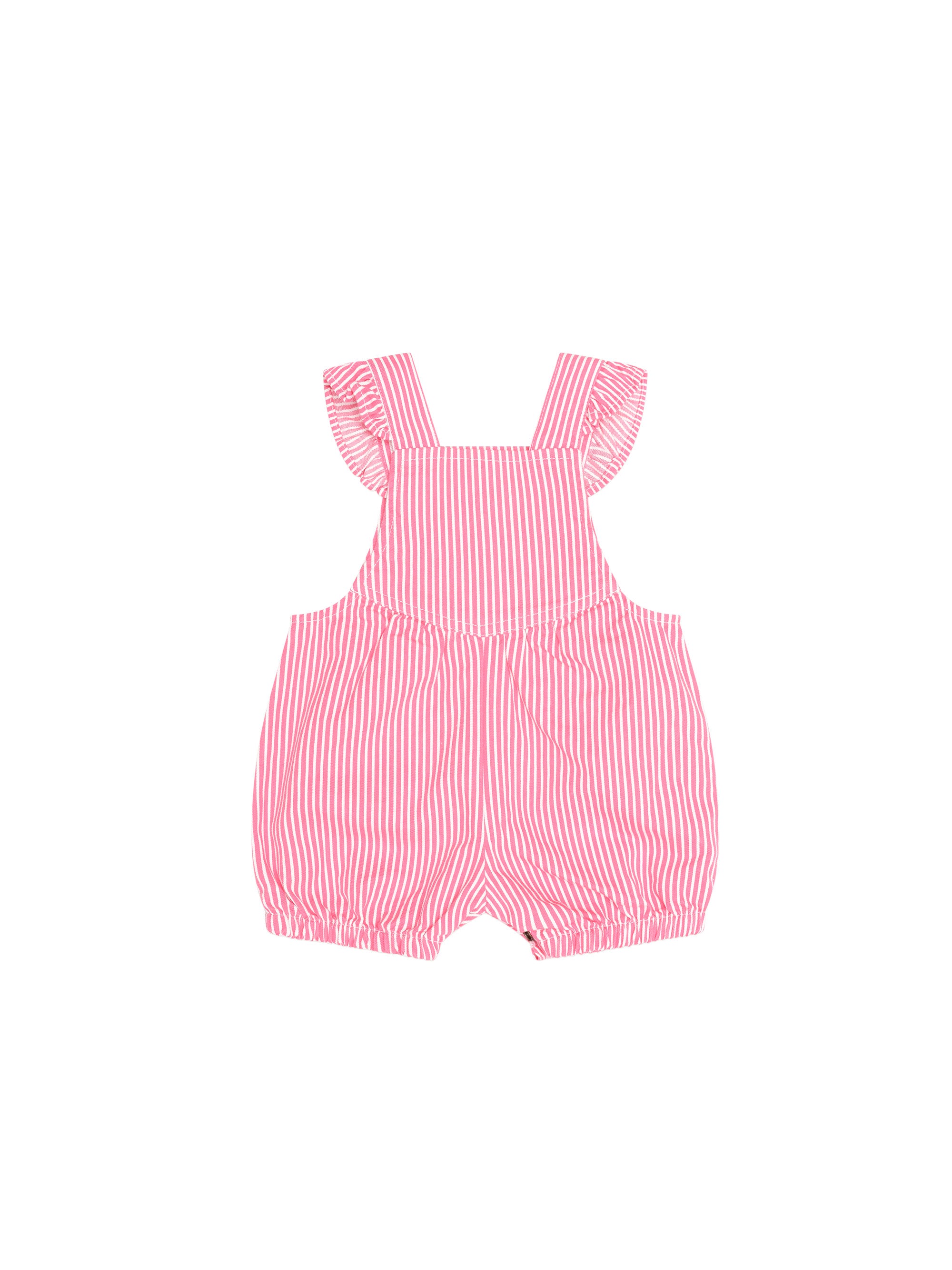 Huxbaby Strawberry Emb Stripe Playsuit