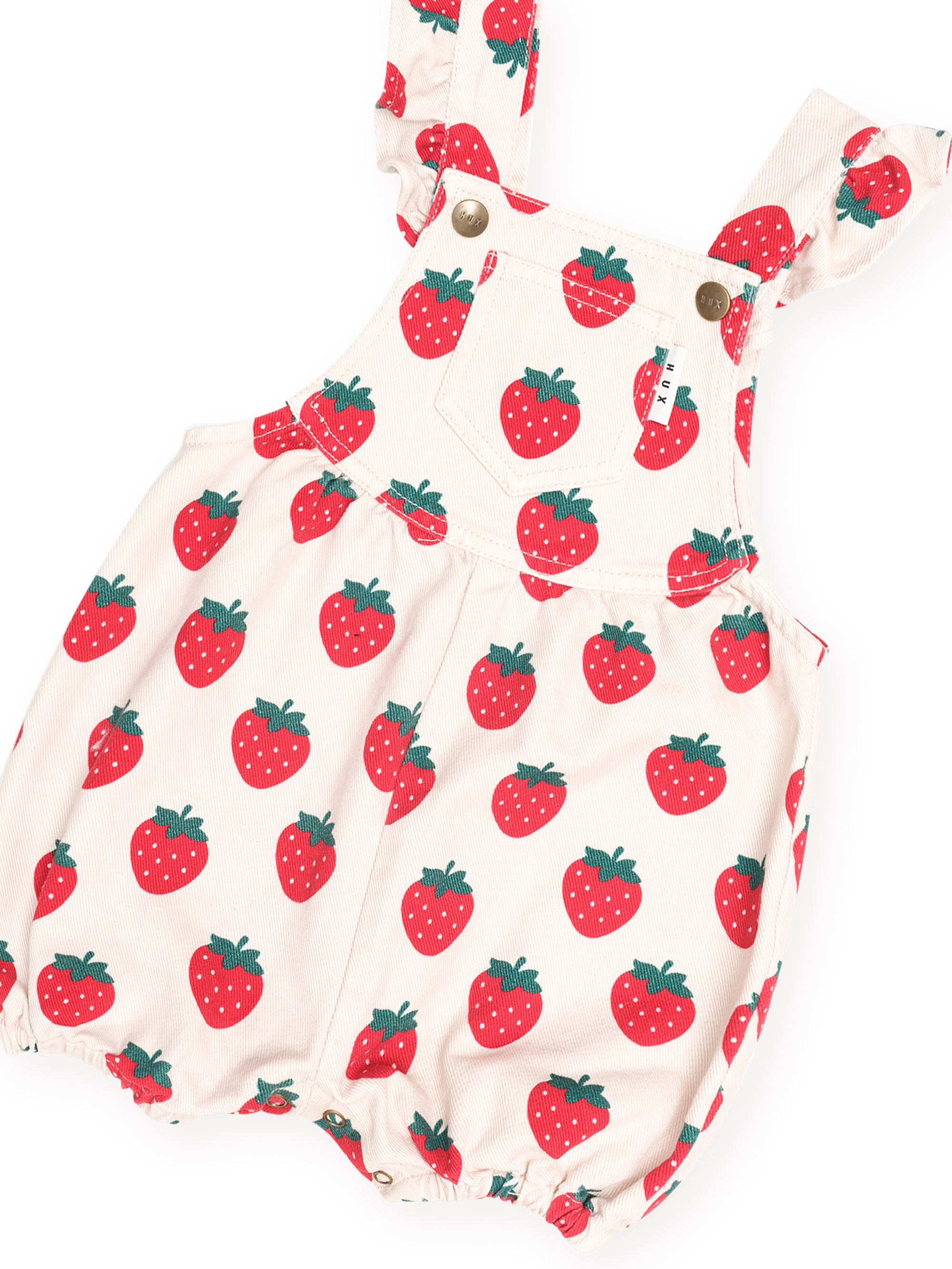 Huxbaby Strawberry Bubble Romper