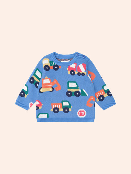 Huxbaby Construction Pullover