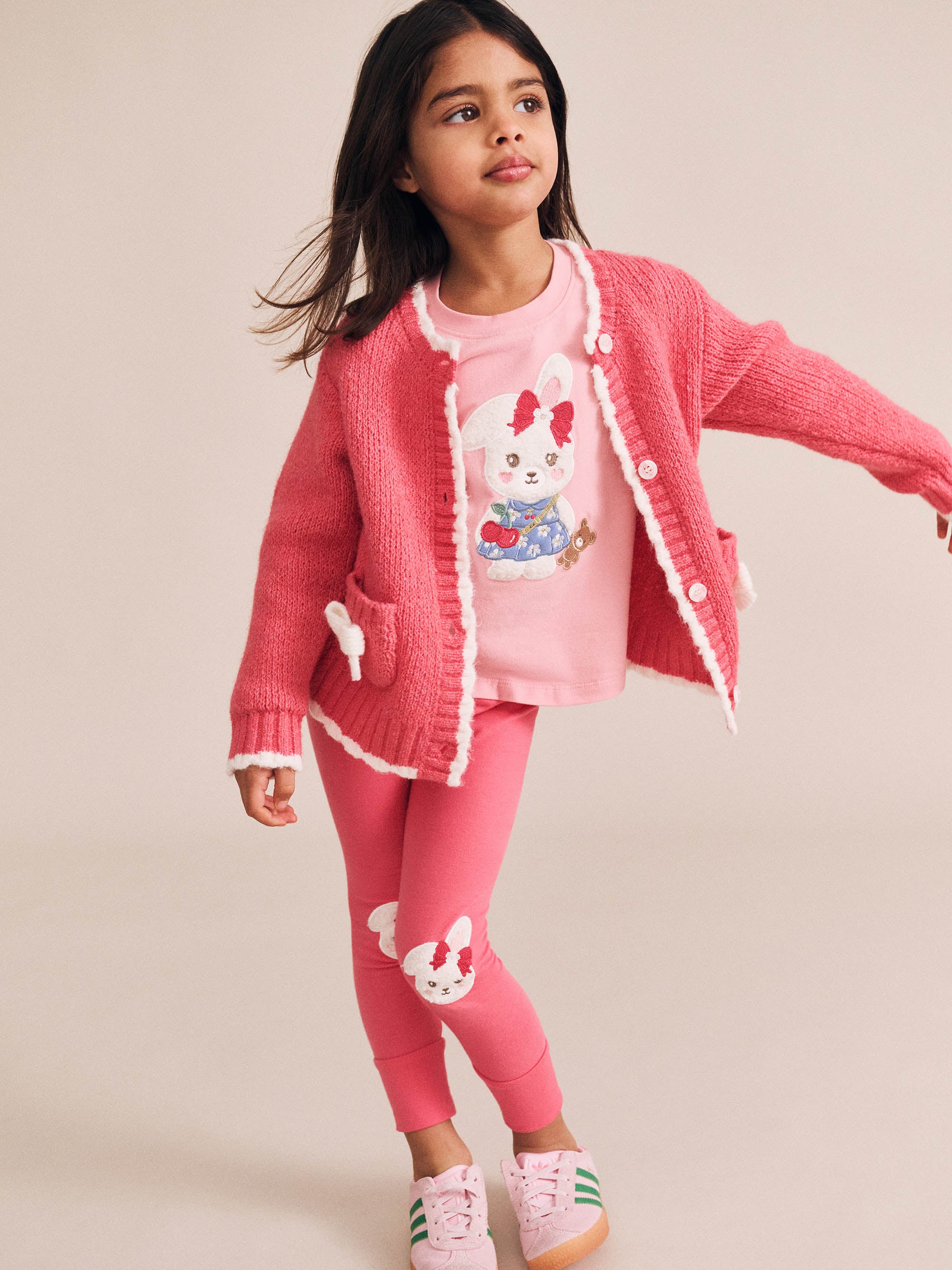Huxbaby Crochet Bow Cardi