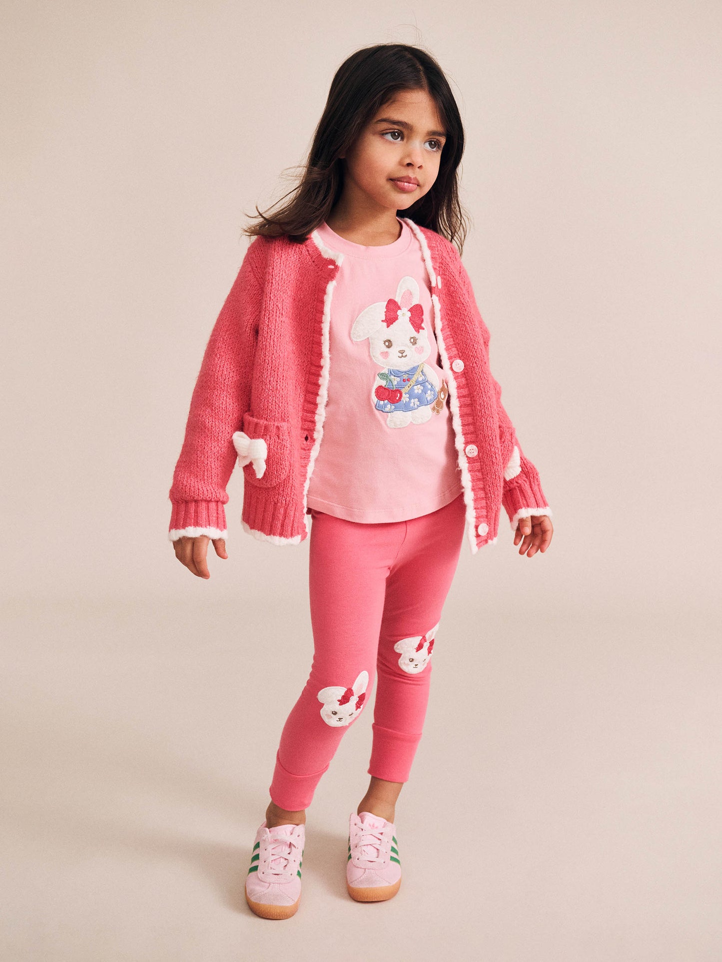 Huxbaby Crochet Bow Cardi