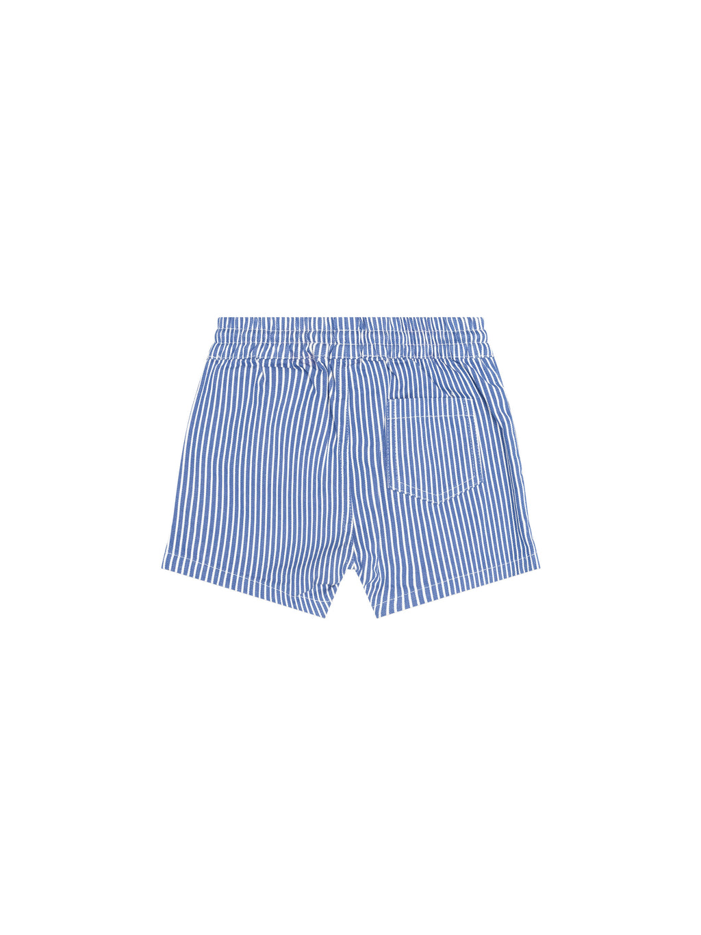 Huxbaby Cobalt Stripe Drawcord Short