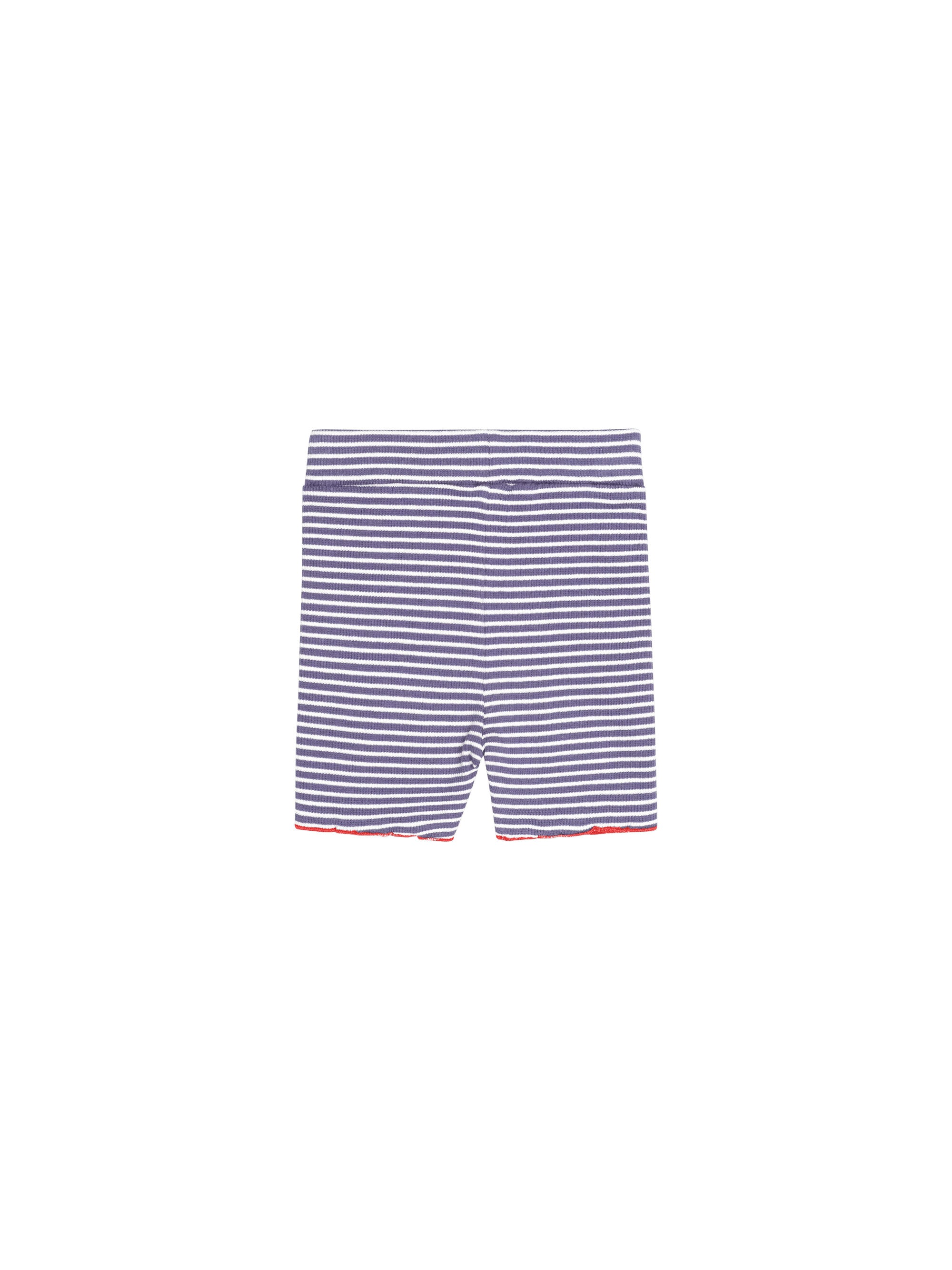 Huxbaby Ink Stripe Rib Bike Short