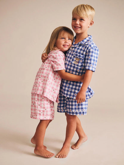 Huxbaby Huxbear Check PJs