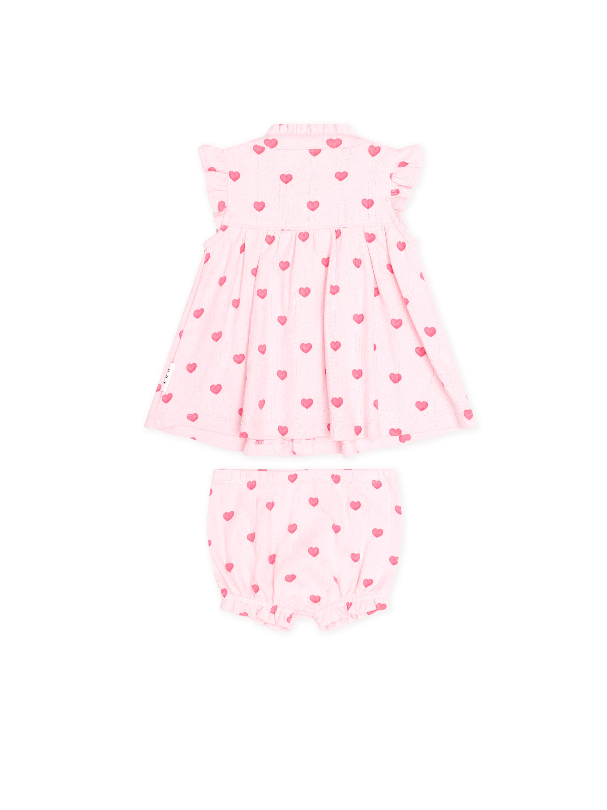 Huxbaby I Heart You Pointelle 2Pc Set