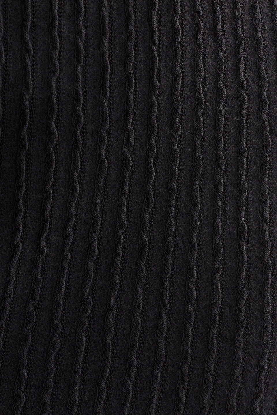 ELK Beim Knit Skirt - Black