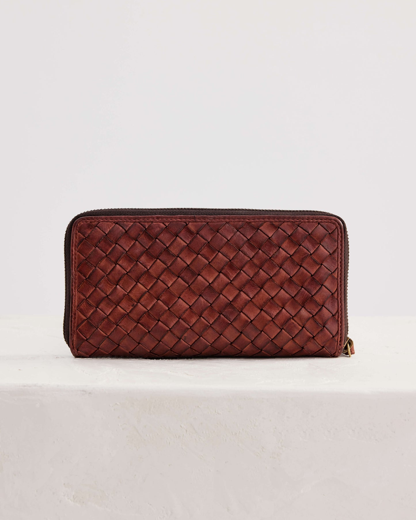 Juju & Co. Large Basque Wallet - Amber
