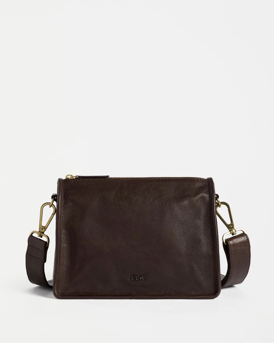 ELK Halben Crossbody Bag - Espresso