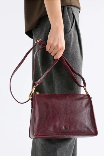 ELK Halben Crossbody Bag - Bordeaux